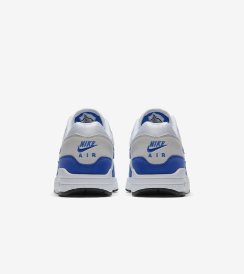 nike air max 1 blue white