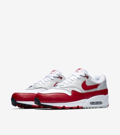 Nike Air Max 90 1 White University Red Release Date Nike Snkrs