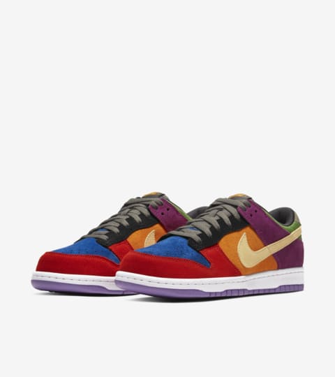 nike dunk low multicolor