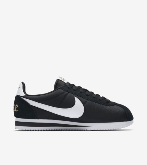 nike black classic cortez premium