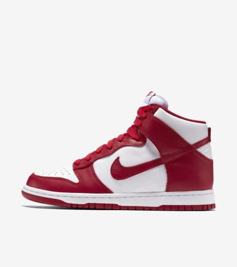 white dunks