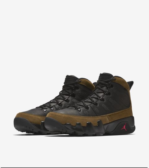 air jordan 9 retro olive