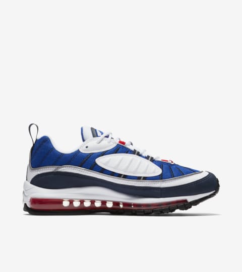 nike air max 98 red white and blue
