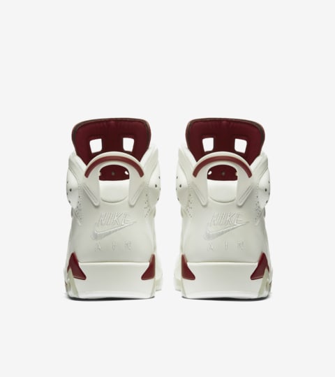 nike air jordan 6 retro maroon