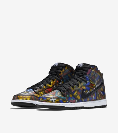 nike stained glass shoes