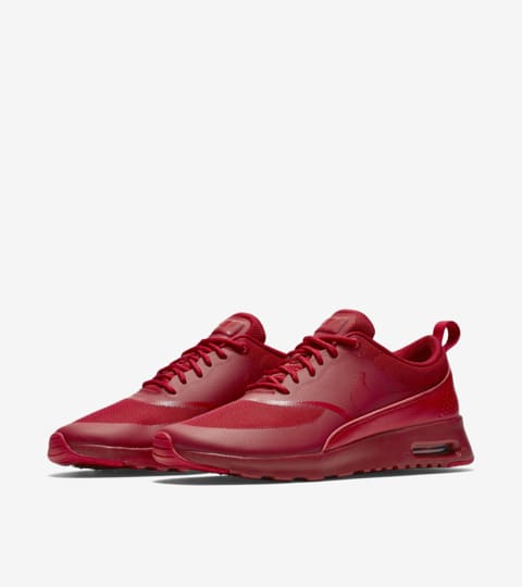 red nike air max thea