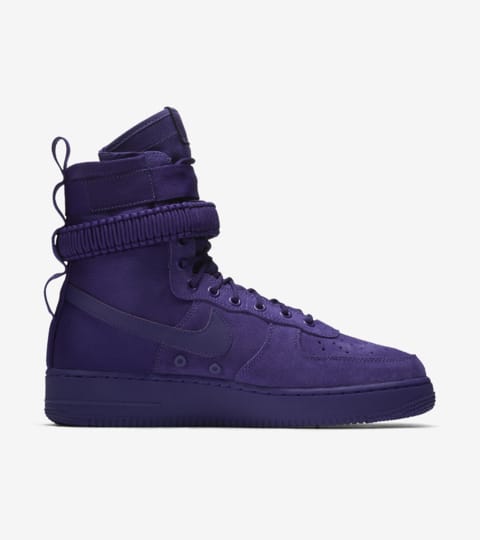 nike sf af1 high purple