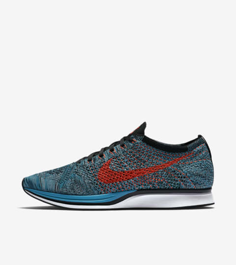 nike flyknit racer neo turquoise