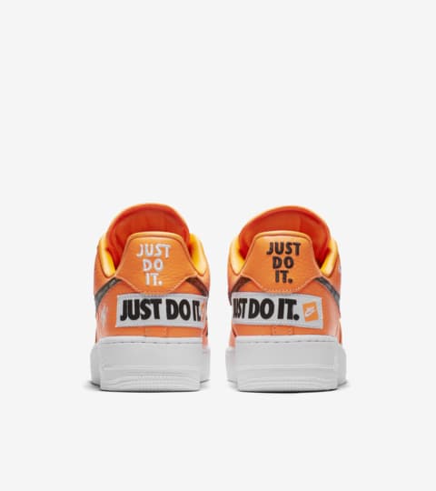 nike air force 1 premium orange