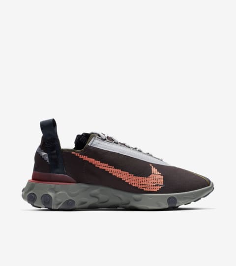 nike ispa react low velvet brown