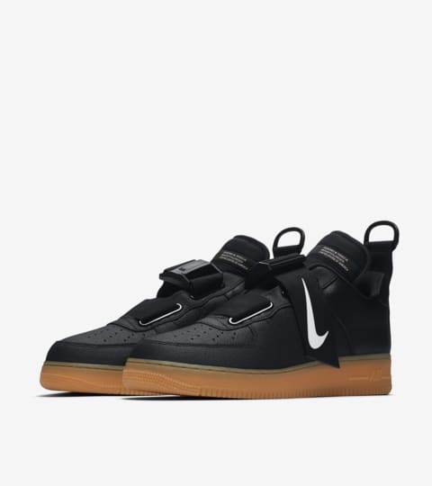 nike air force 1 utility black gum