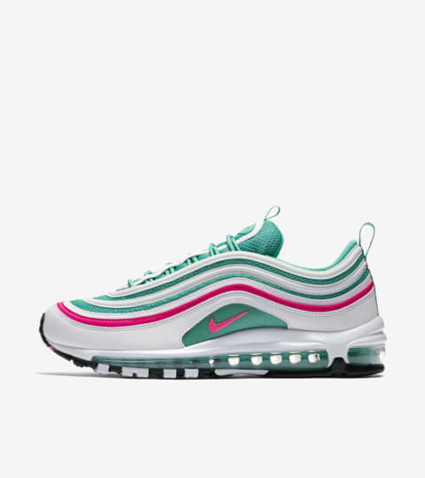 nike pink and green