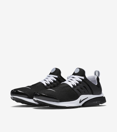 nike air presto black white