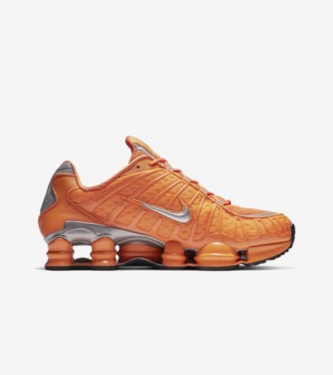 nike shox tl clay orange