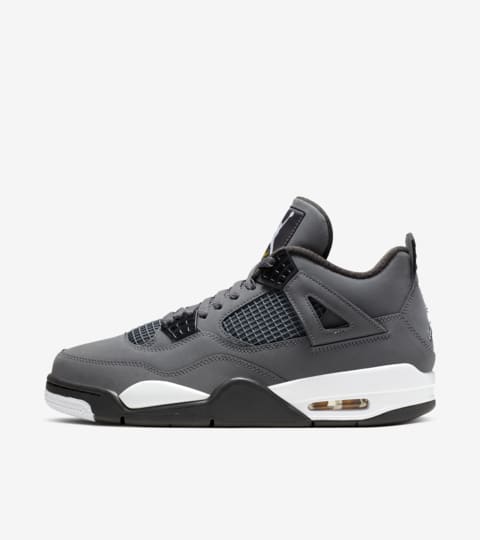 jordan 4 black grey