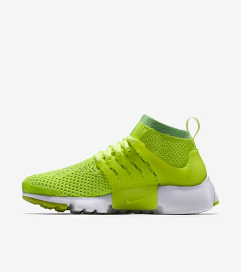 nike air presto neon green