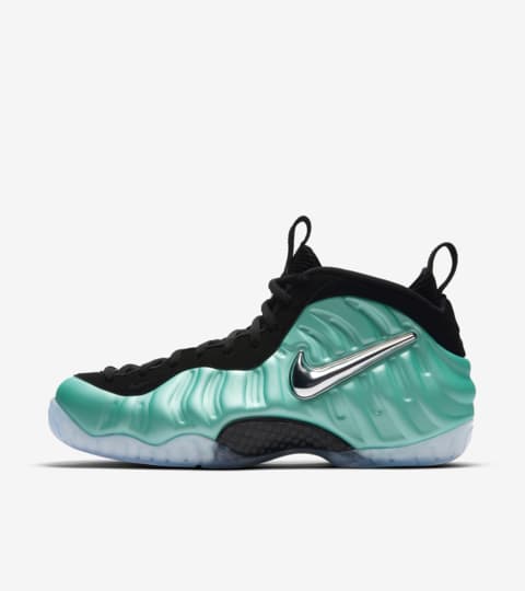 sea green foamposites