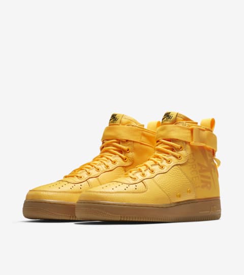 nike sf air force 1 mid orange