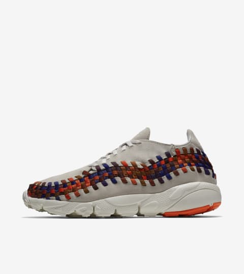 nike footscape woven rainbow