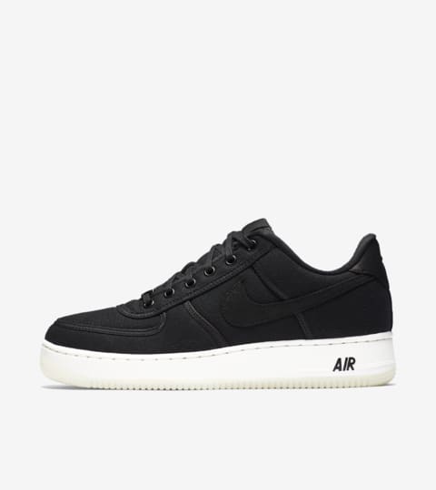 canvas af1 black