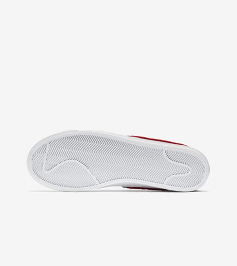 nike blazer low 3d white blue red