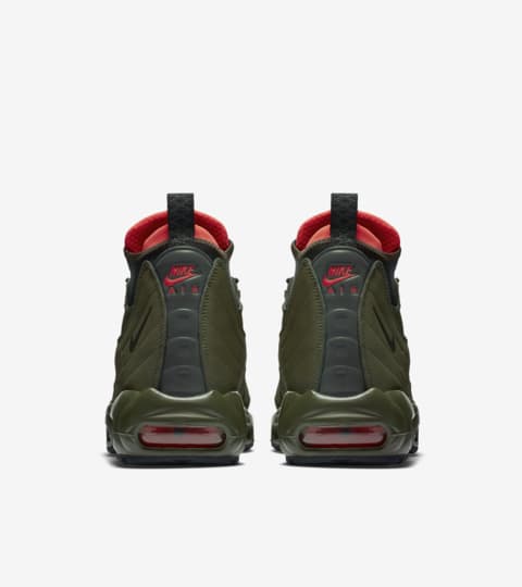 nike air max 95 sneakerboot green and red
