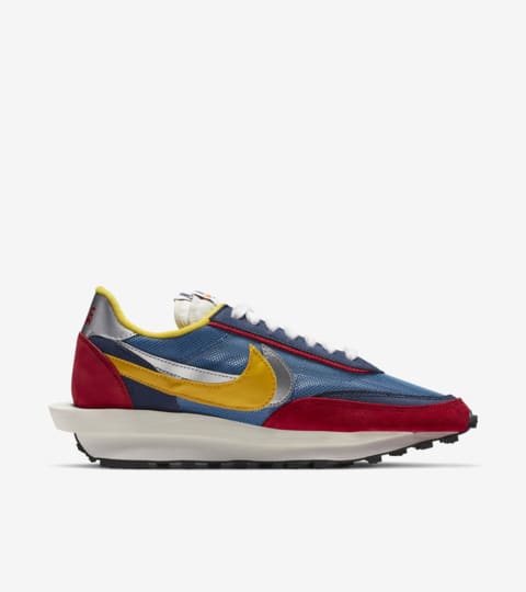 nike ld waffle sacai blue multi release date