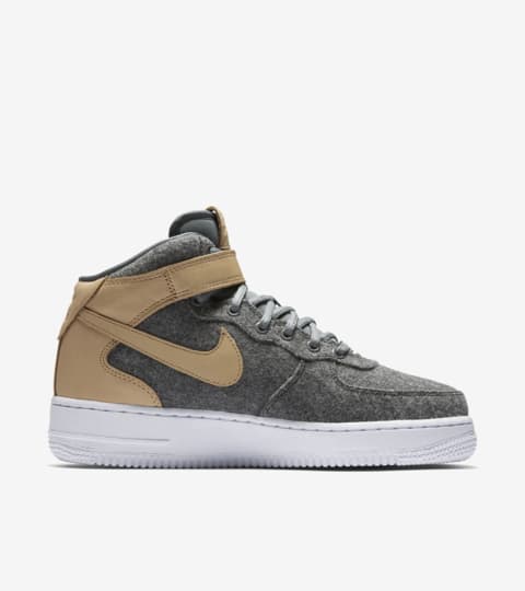 nike air force 1 07 mid leather premium wool