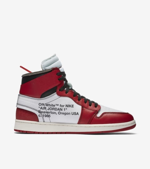 nike aj1 off white