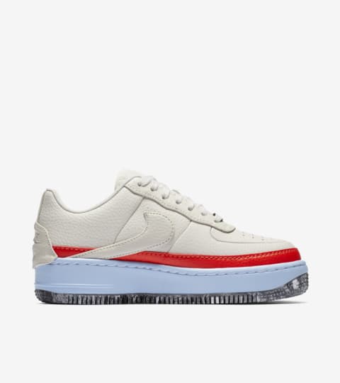 women's af1 jester xx se in light bone & orange