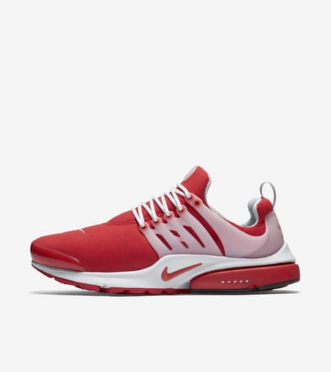 nike air presto red and white 
