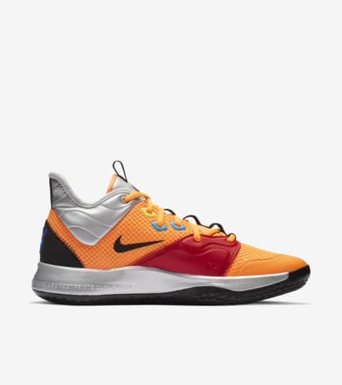 nike pg 3 nasa total orange