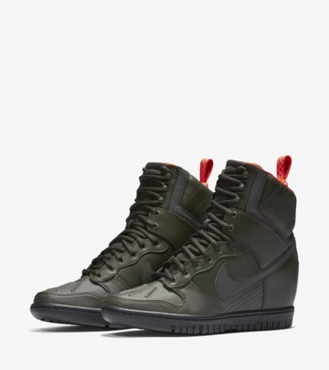 nike dunk sky hi dark loden