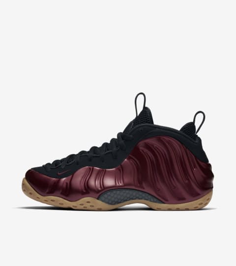burgundy foamposites