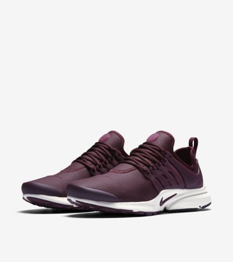 nike presto premium maroon