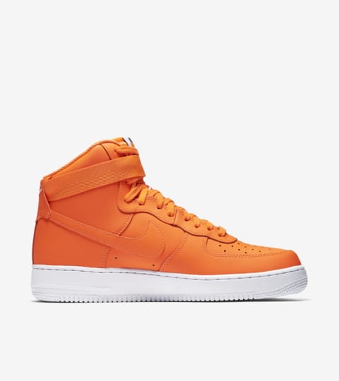 air force 1 high top orange