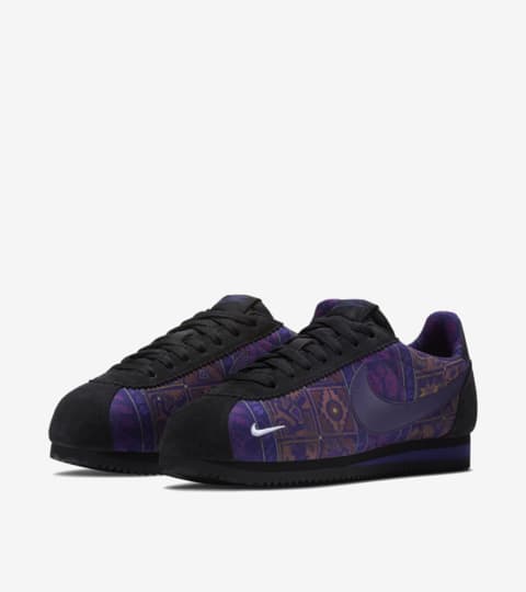 nike cortez nylon violet