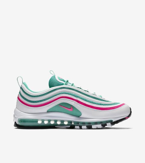 womens air max 97 pink and white