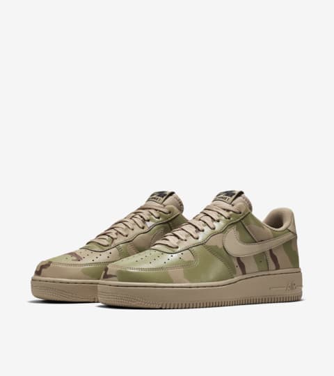 camo nike air force ones