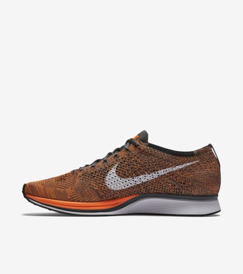 nike flyknit orange