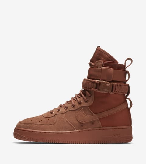 salmon air force 1 high top