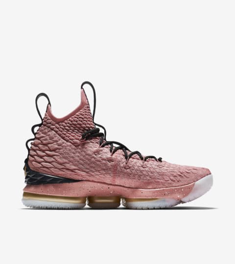 nike lebron 15 rust pink