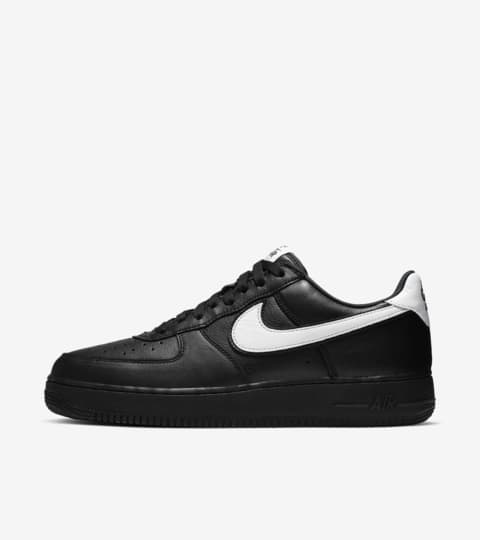 nike af1 black white
