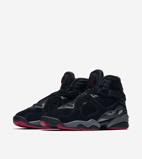 black and red 8s