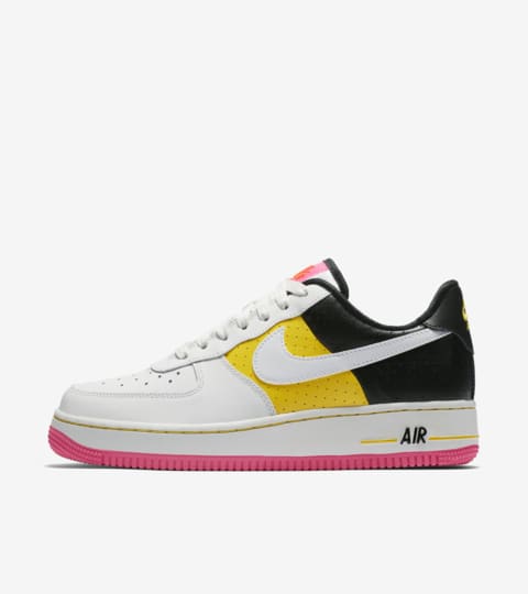 nike air force 1 white and yellow