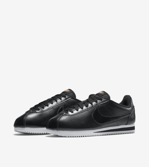 nike cortez metallic bronze