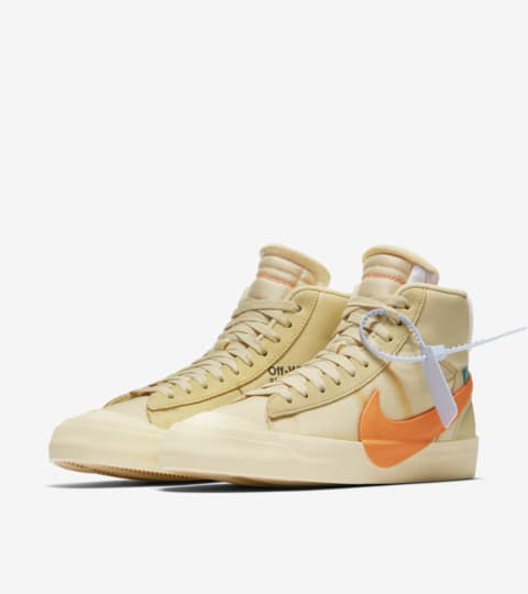 nike blazer mid orange