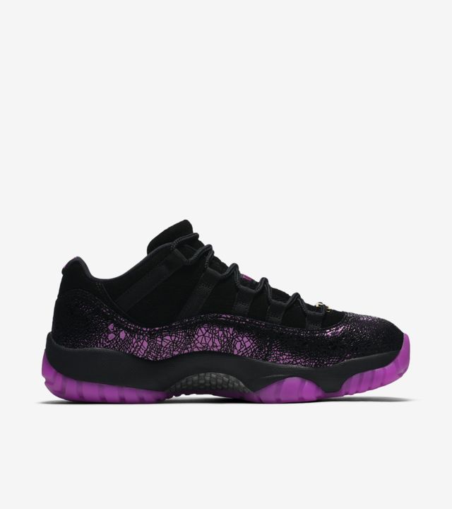 nike Air Jordan 11 Dames Zwart
