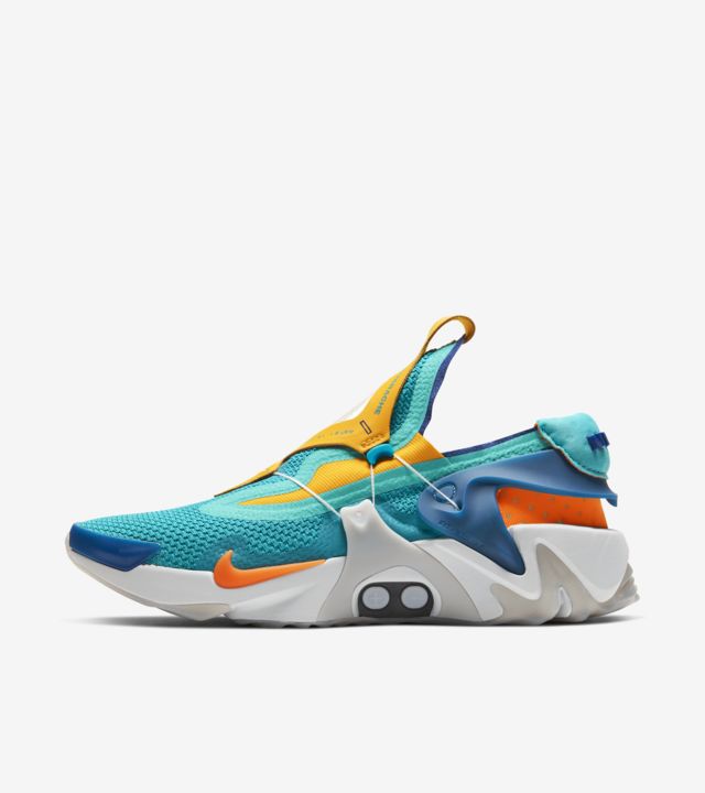 Adapt Huarache \u0027Hyper Jade/Total Orange\u0027 Release Date. Nike