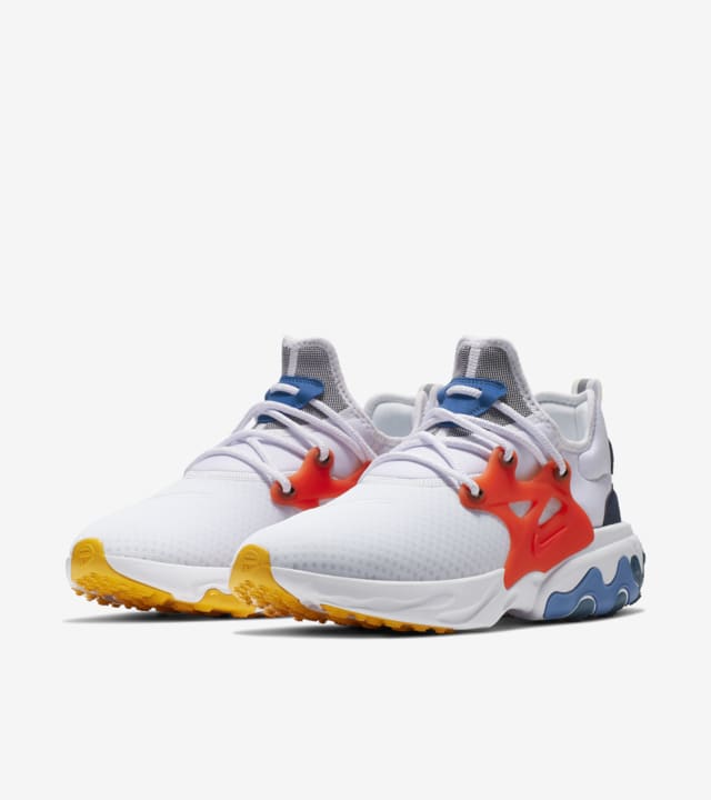 nike presto react orange